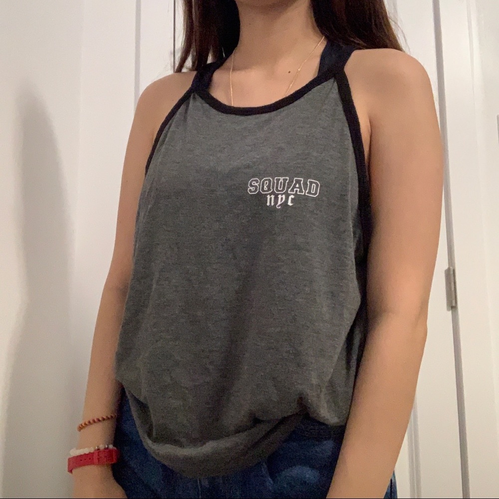 Grey Muscle Tee - Picture 2 of 4